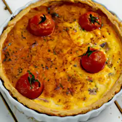 Une image de Quiche Savoyarde au Poulet et Tomates : Recette Gourmande