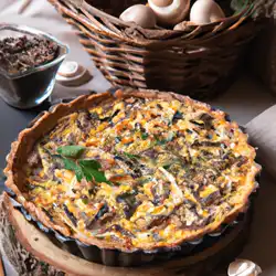 Une image de Quiche savoureuse aux saveurs de Normandie - image générée par IA (DALL-E)