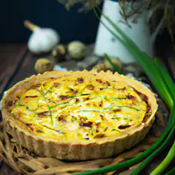 Une image de Quiche Bretonne au Poireau : Recette Simple et Savoureuse - image générée par IA (DALL-E)
